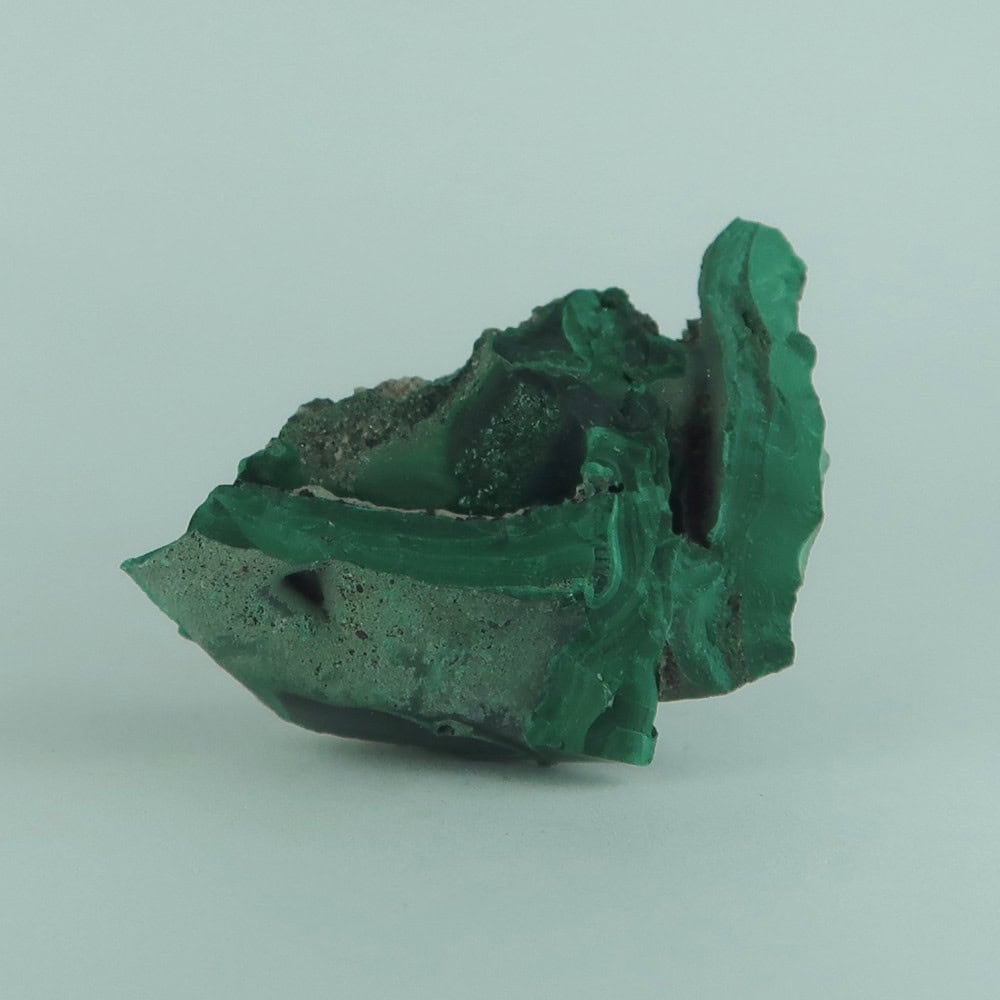 malachite from l'etoile du congo mine, droc