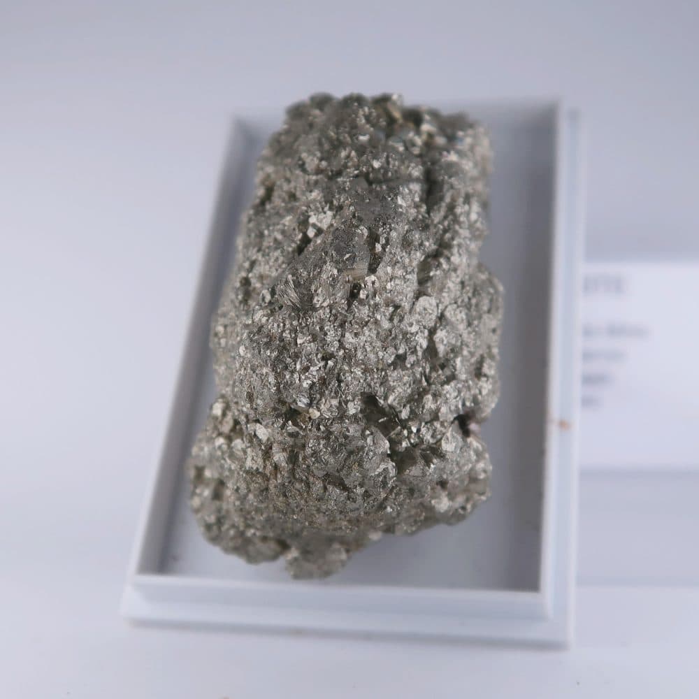 pyrite from huanzala mine, peru