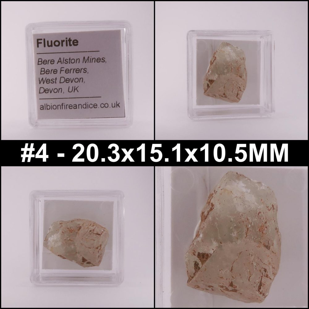 fluorite from bere alston mines, devon