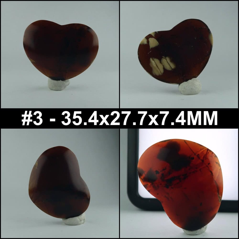 indonesian amber heart carvings collage 3