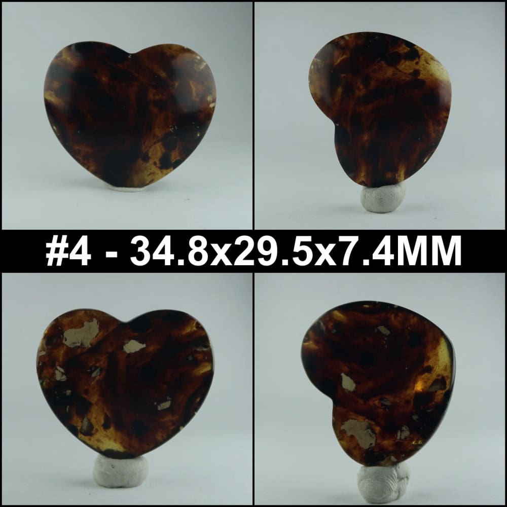 indonesian amber heart carvings collage 4