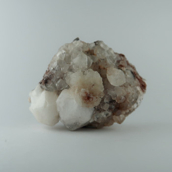 analcime and calcite from dean quarry, cornwall