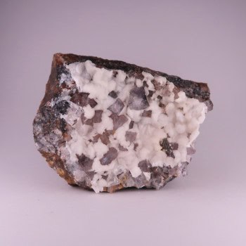 calcite and fluorite from pike law mines, county durham