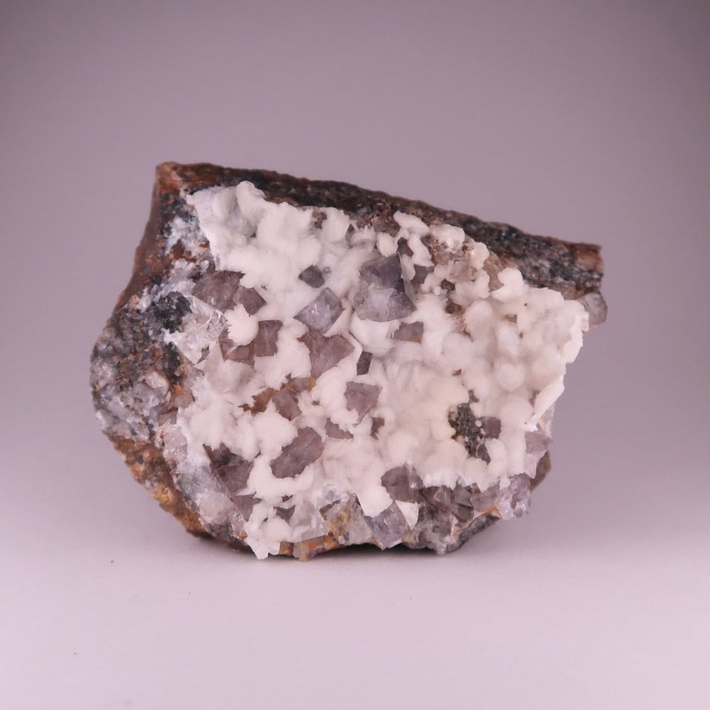 calcite and fluorite from pike law mines, county durham