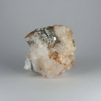 calcite and pyrite from greystone quarry, lezant, cornwall, england, uk 2