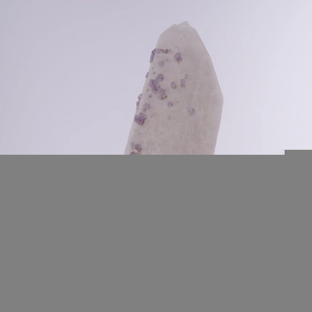 quartz points with fluorite