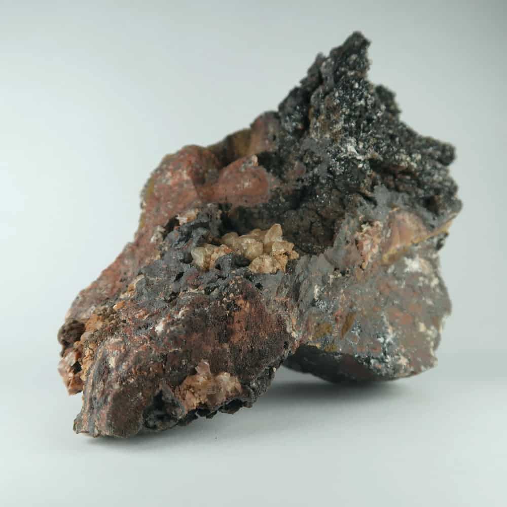 hematite, quartz and baryte from hingston down quarry, cornwall 17