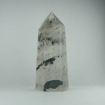 quartz obelisks (rutile and hematite inclusions)