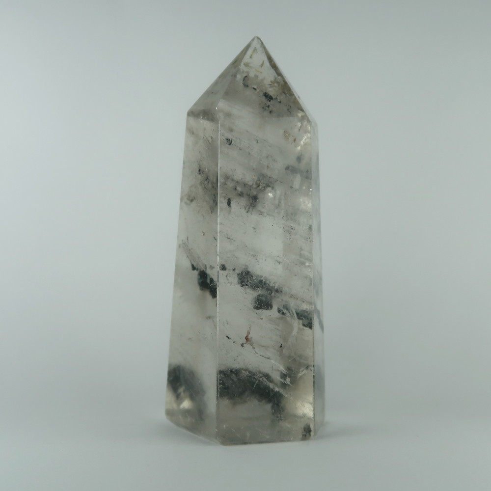 quartz obelisks (rutile and hematite inclusions)