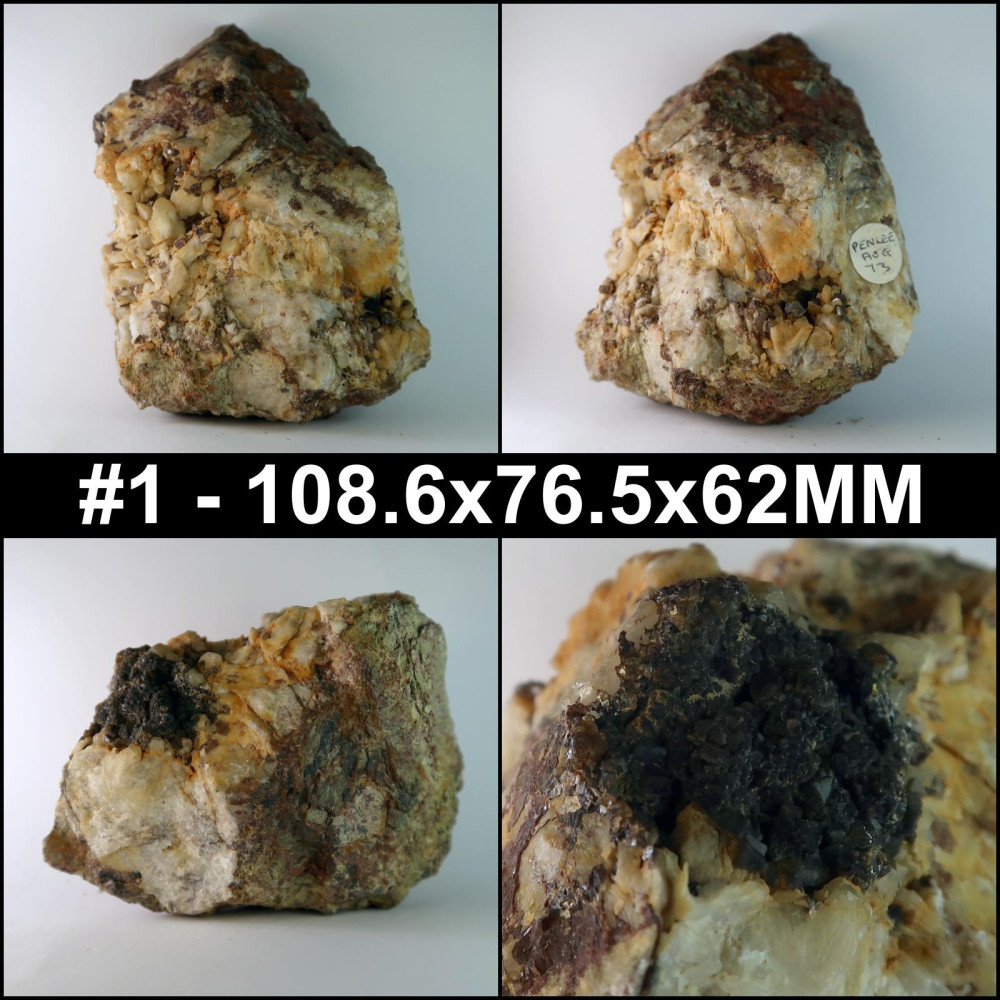 siderite from penlee quarry, cornwall