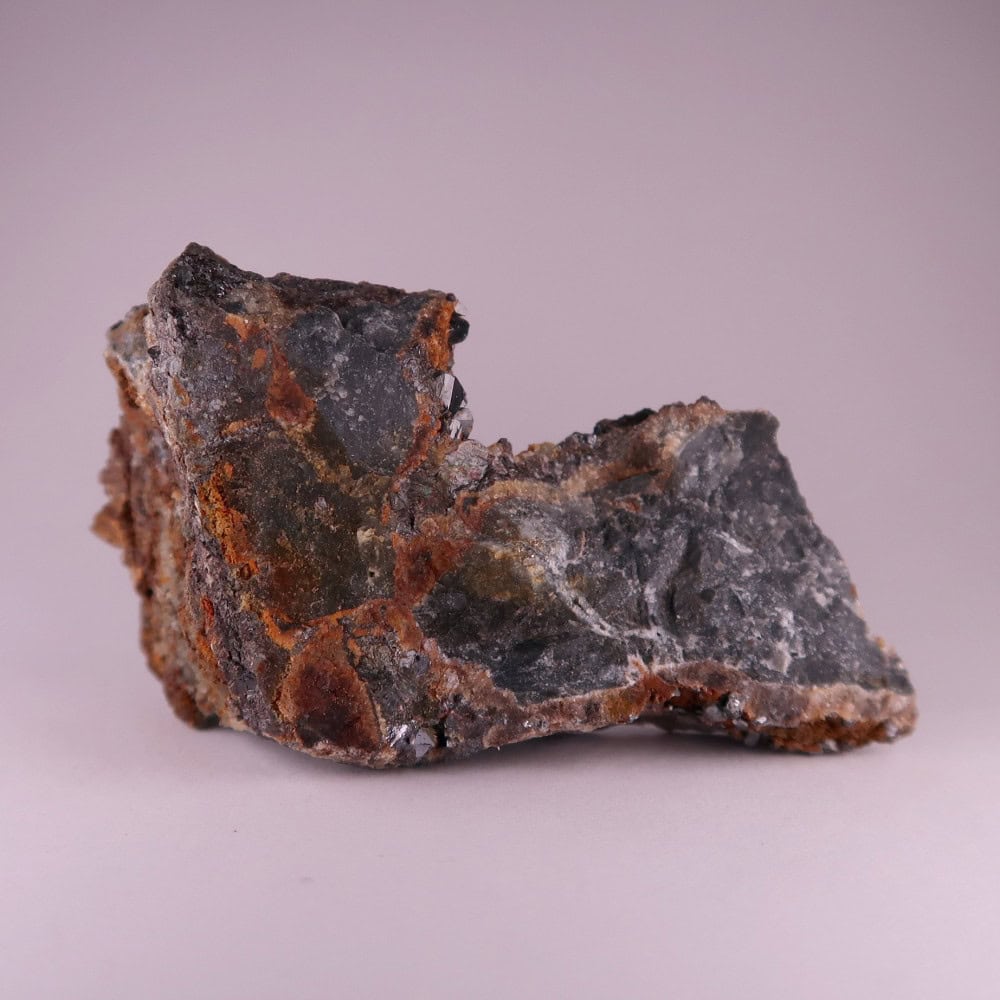 sphalerite, galena, and siderite from force crag mine, cumbria