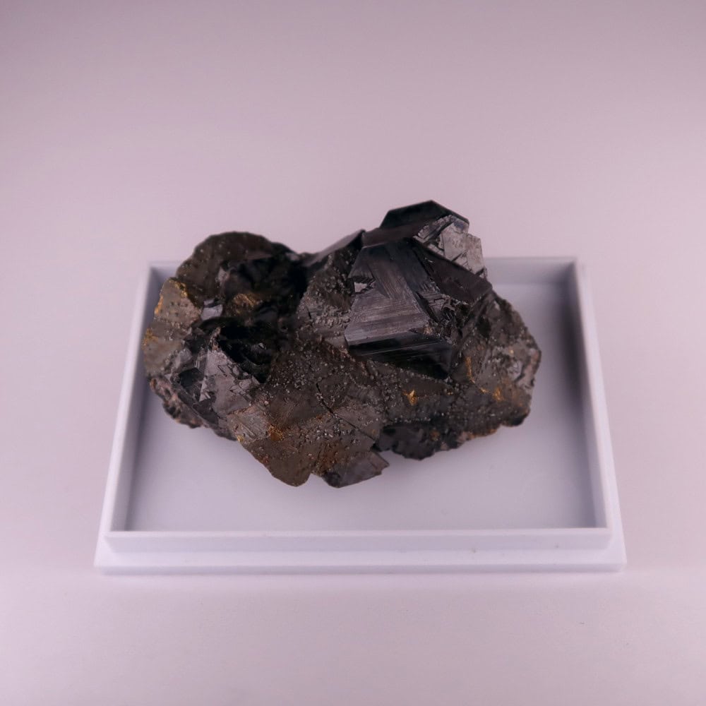 sphalerite and pyrite from huarón mining district, peru