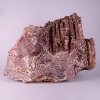 goethite and calcite from clearwell, gloucestershire