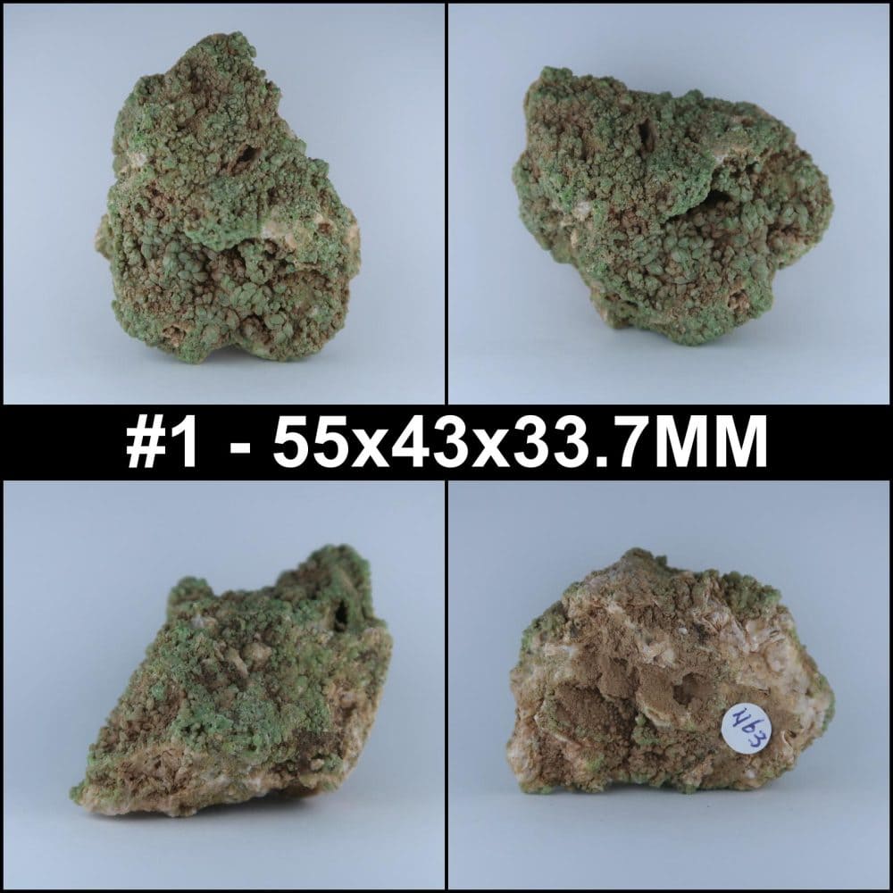 pyromorphite from driggith mine, caldbeck, allerdale, cumbria, england, uk collage