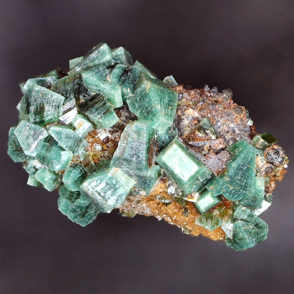Meta-Torbernite from Old Gunnislake Mine, Cornwall