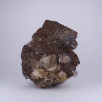 fluorite and siderite from boltsburn mine, county durham