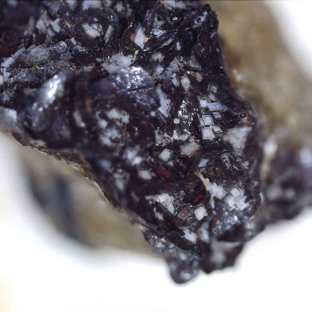 calcite on siderite from wheal cock, cornwall