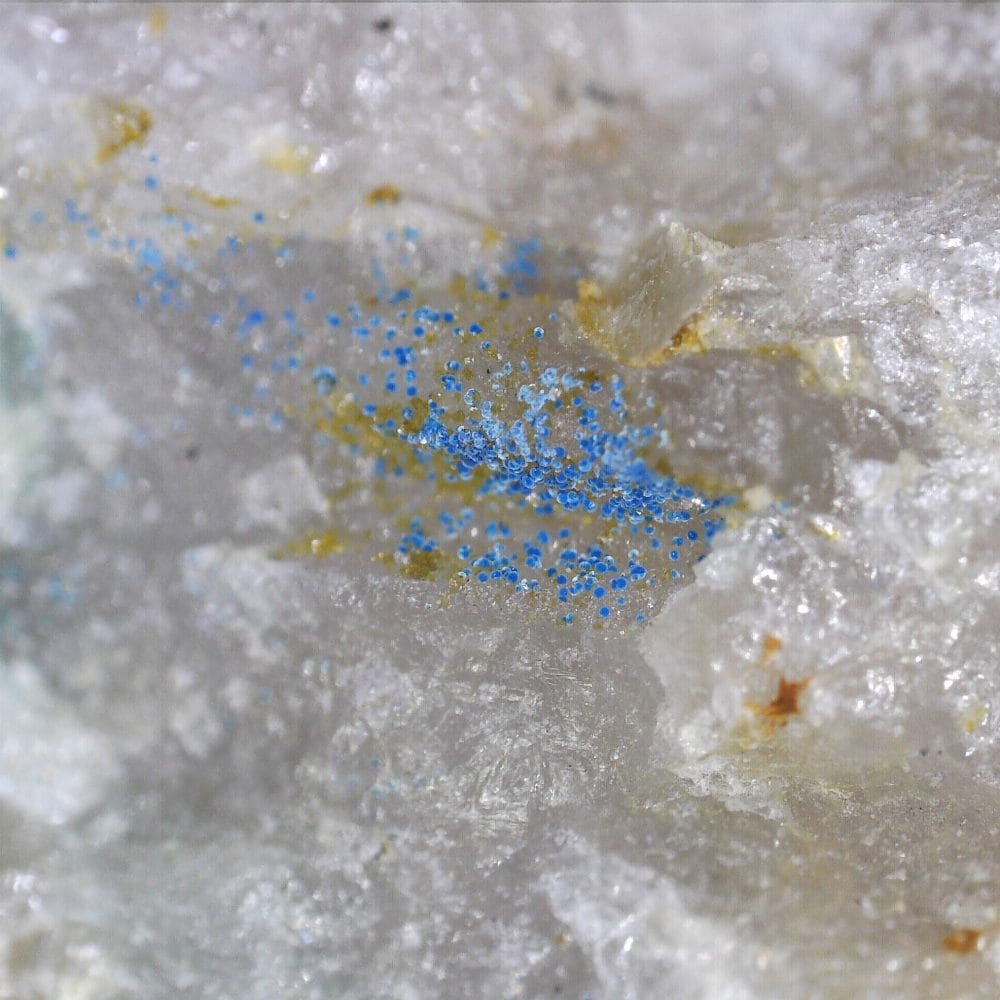 connellite from cligga head, cornwall