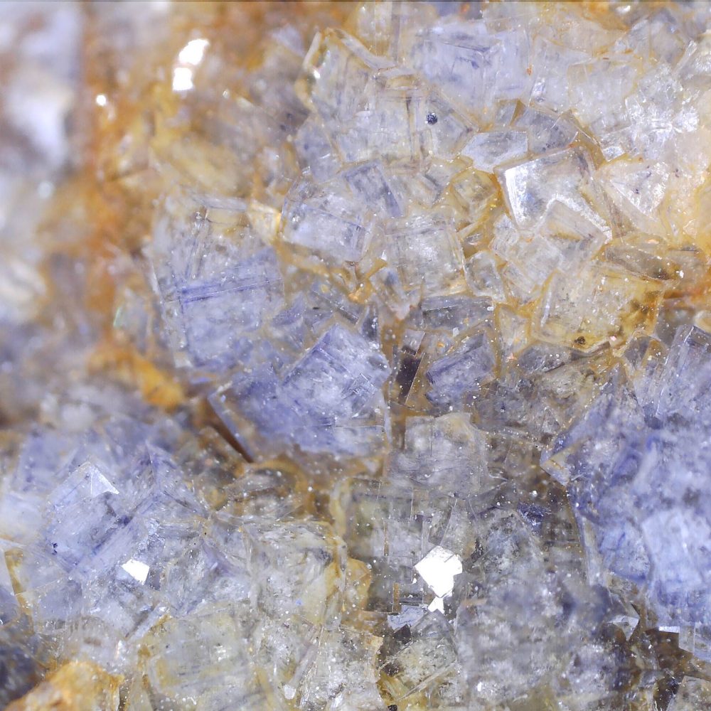 fluorite from ladywash mine, derbyshire