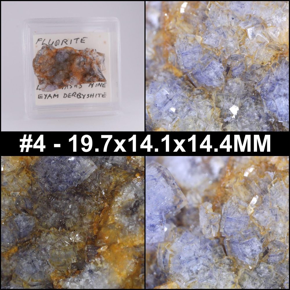fluorite from ladywash mine, derbyshire