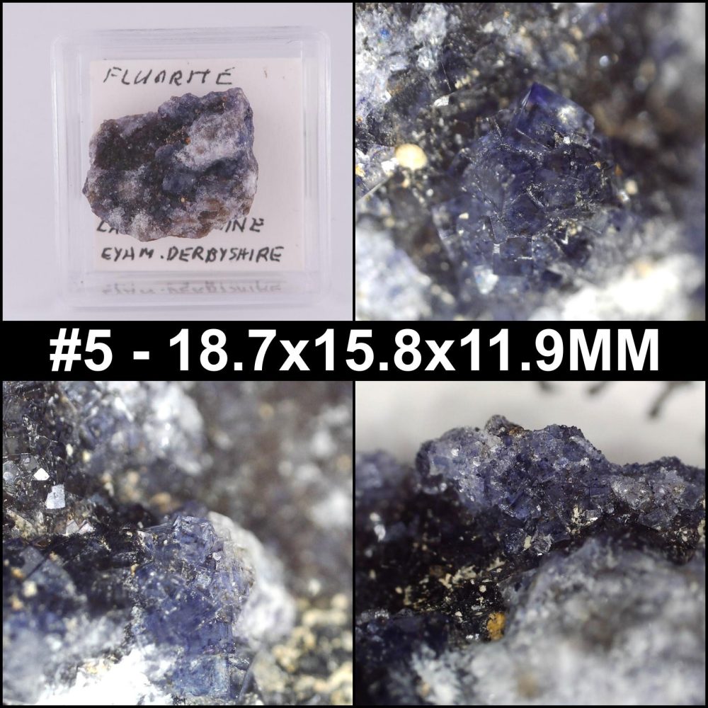 fluorite from ladywash mine, derbyshire