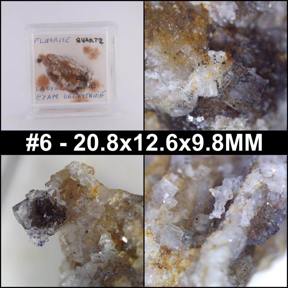 fluorite from ladywash mine, derbyshire