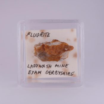 fluorite from ladywash mine, derbyshire