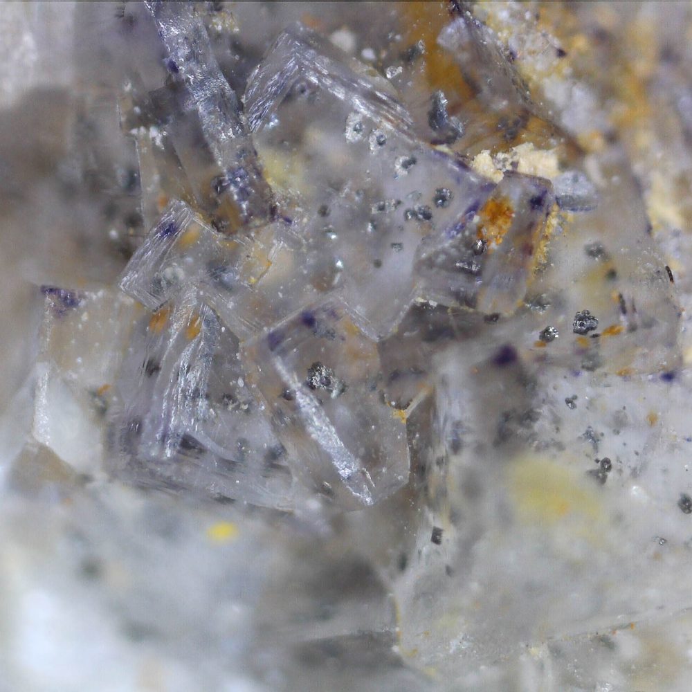fluorite from ladywash mine, derbyshire