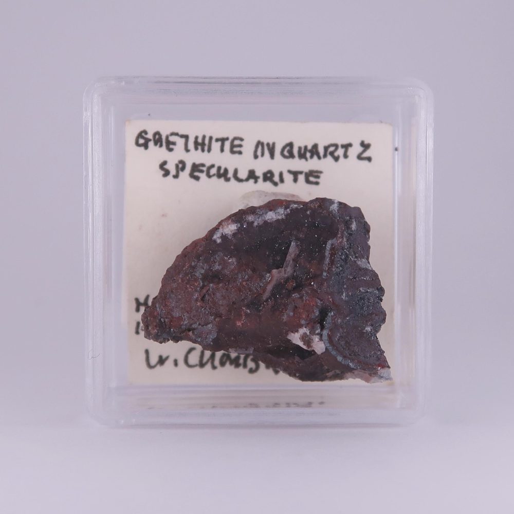 goethite and hematite from haile moor mine, cumbria