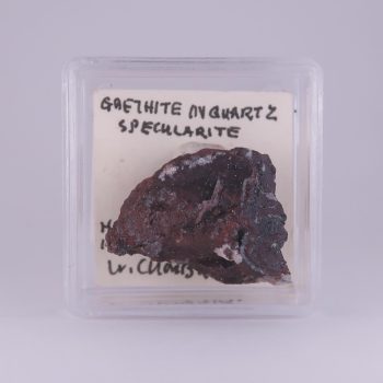 goethite and hematite from haile moor mine, cumbria