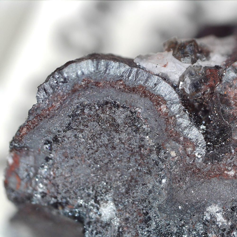 goethite and hematite from haile moor mine, cumbria