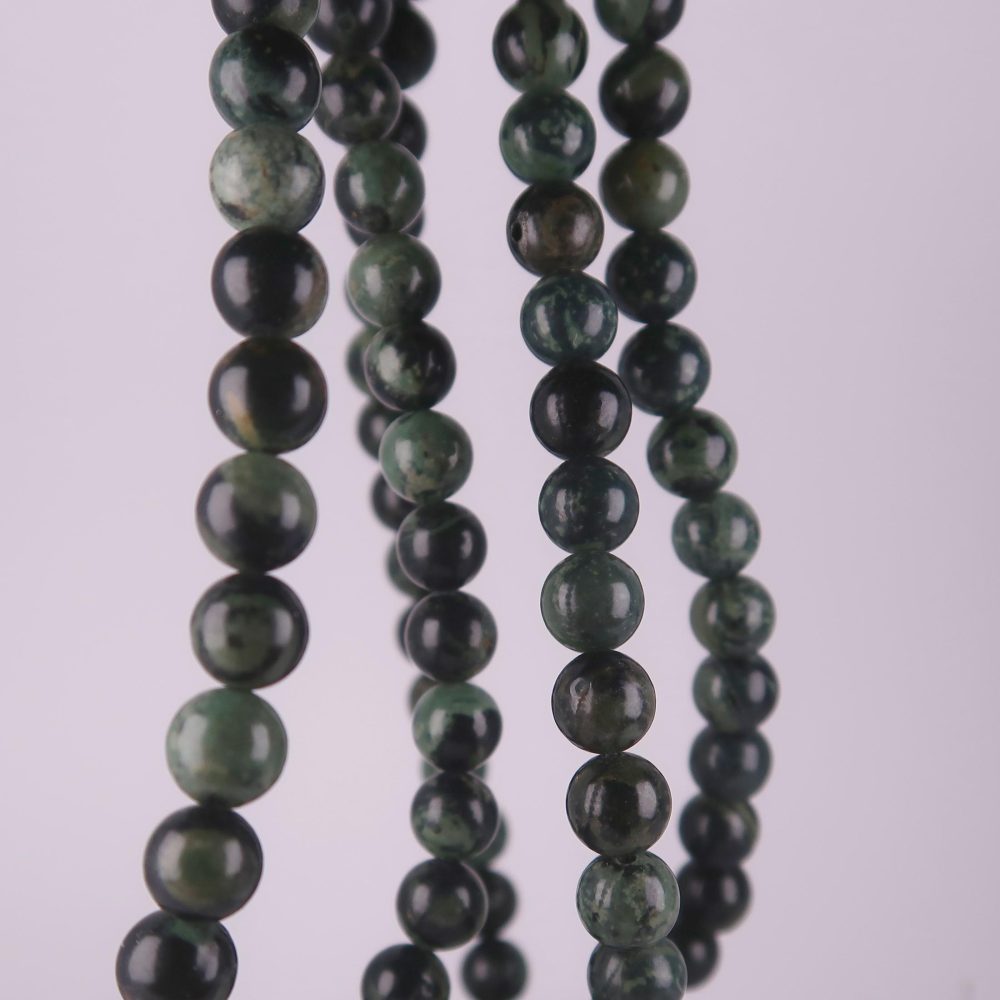 kambaba rhyolite bead strands