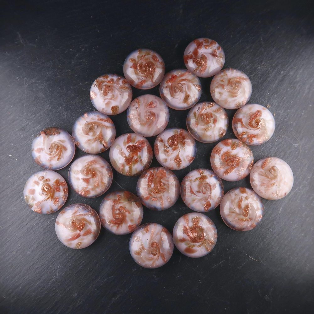 glass cabochons (lampwork style)