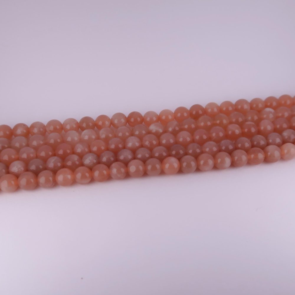 sunstone bead strands