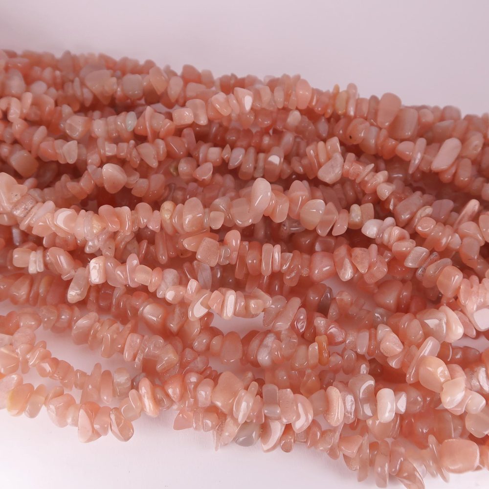 sunstone bead strands