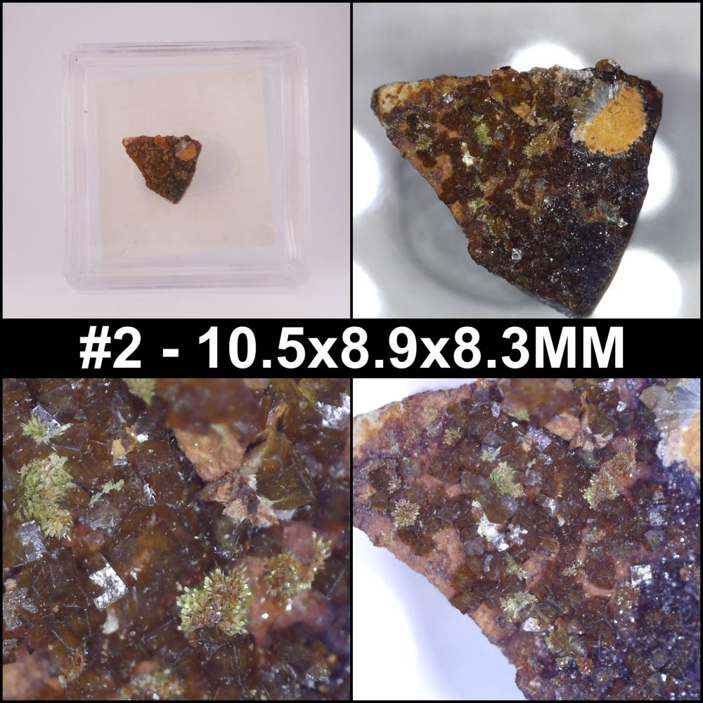 arthurite and pharmacosiderite from majuba hill mine, usa