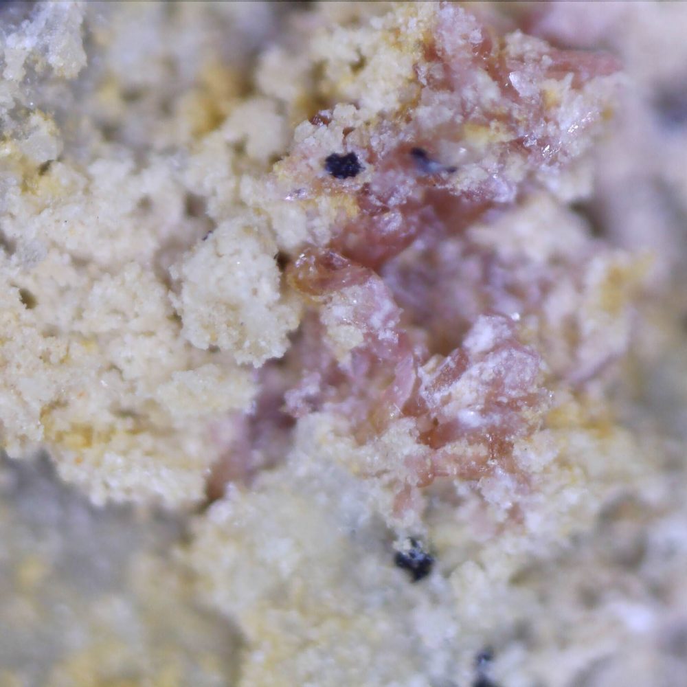 asbolane and erythrite from old sandbed mine, cumbria