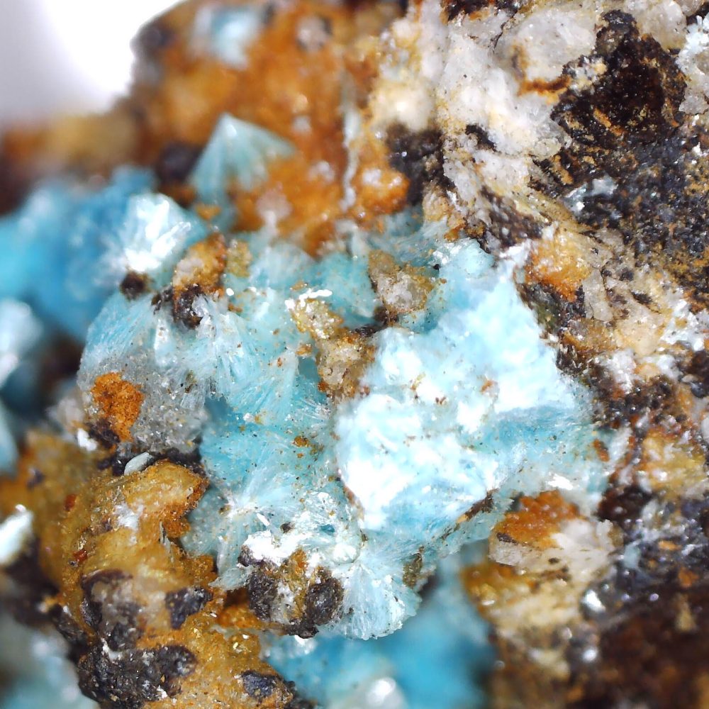 aurichalcite from craig rhiwarth mine, wales