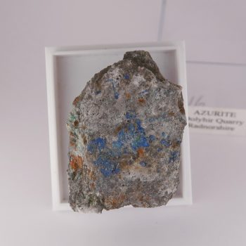 azurite from dolyhir quarry, wales