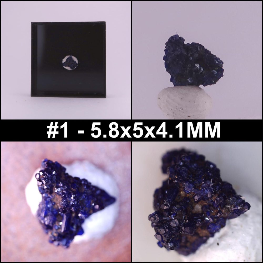 azurite from tynagh mine, killimor, galway county, connacht, ireland 10