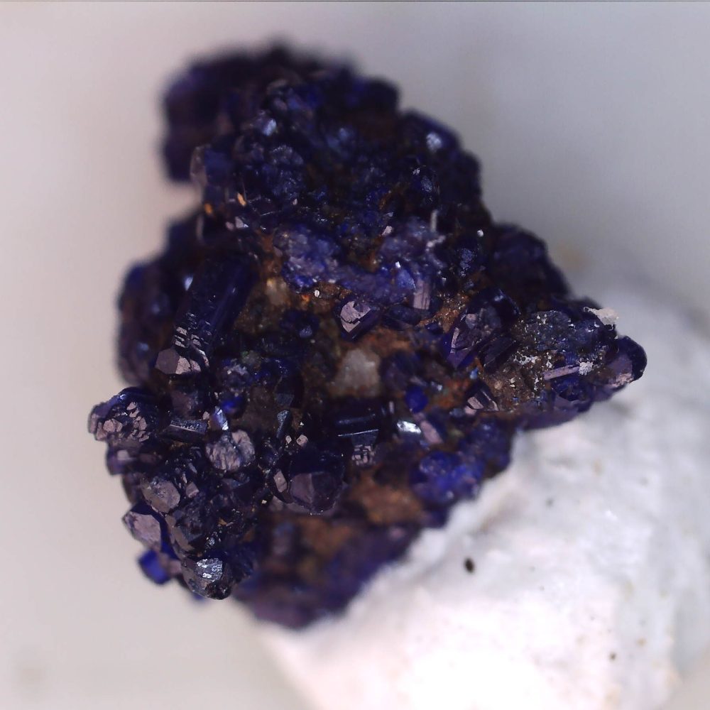 azurite from tynagh mine, killimor, galway county, connacht, ireland 9