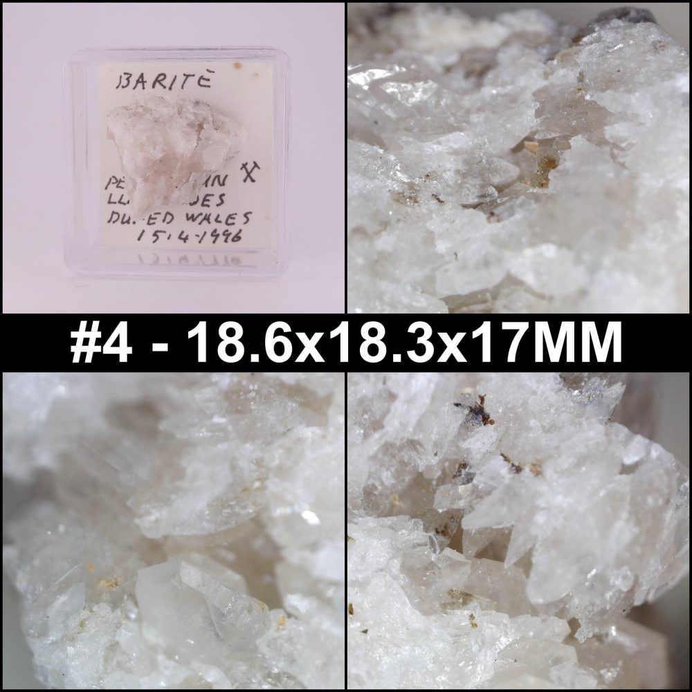 baryte from pen y clun mine, wales 11