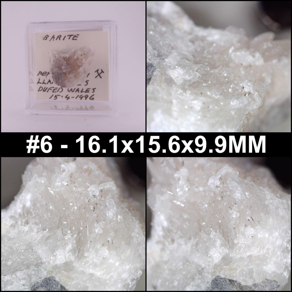 baryte from pen y clun mine, wales