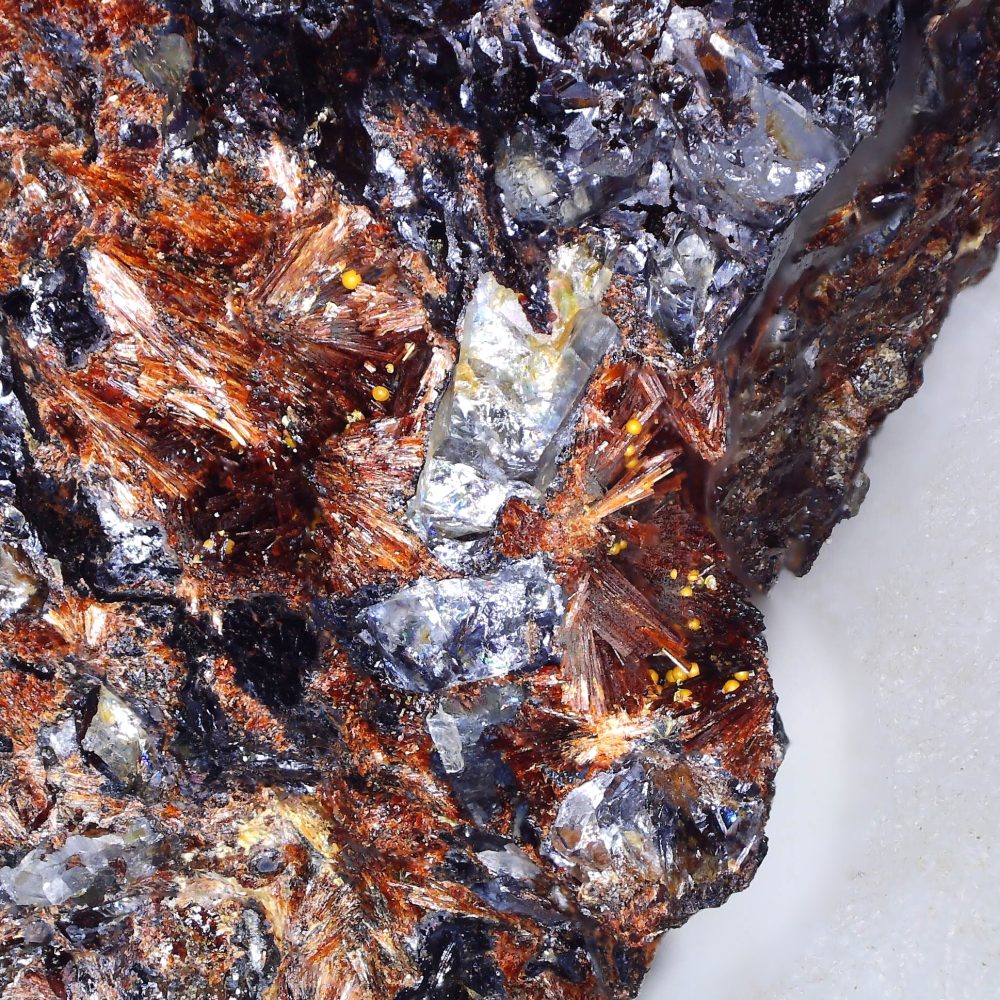 beraunite from mark mine, germany