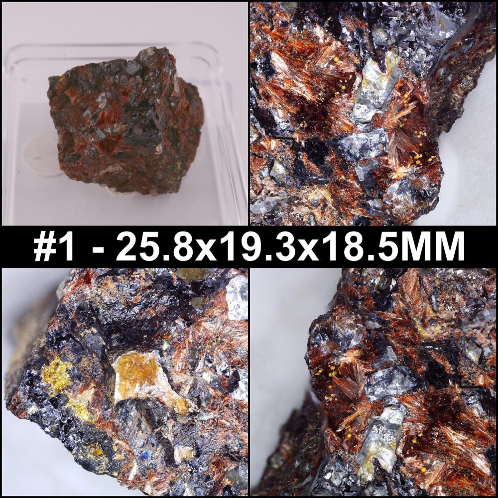 beraunite from mark mine, germany