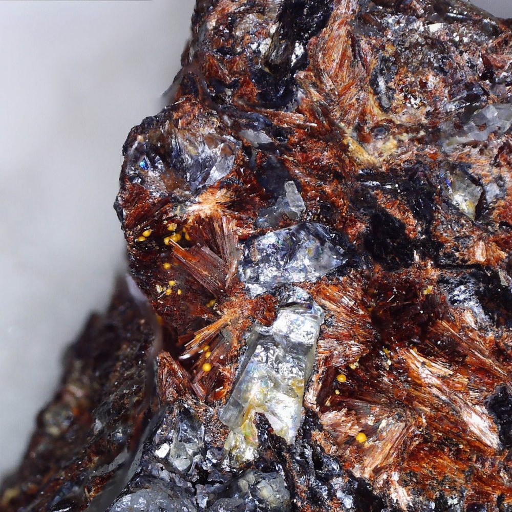 beraunite from mark mine, germany