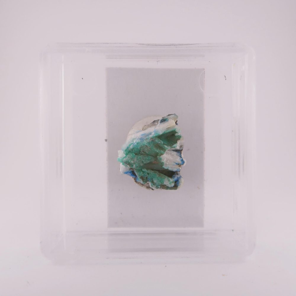 cerussite, azurite and malachite from tynagh mine, ireland