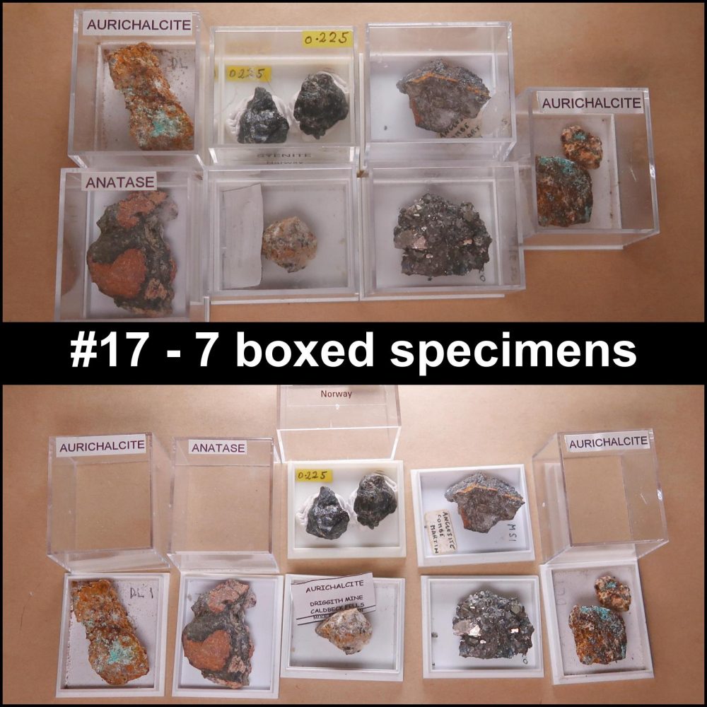 clearance minerals lot 17 collage