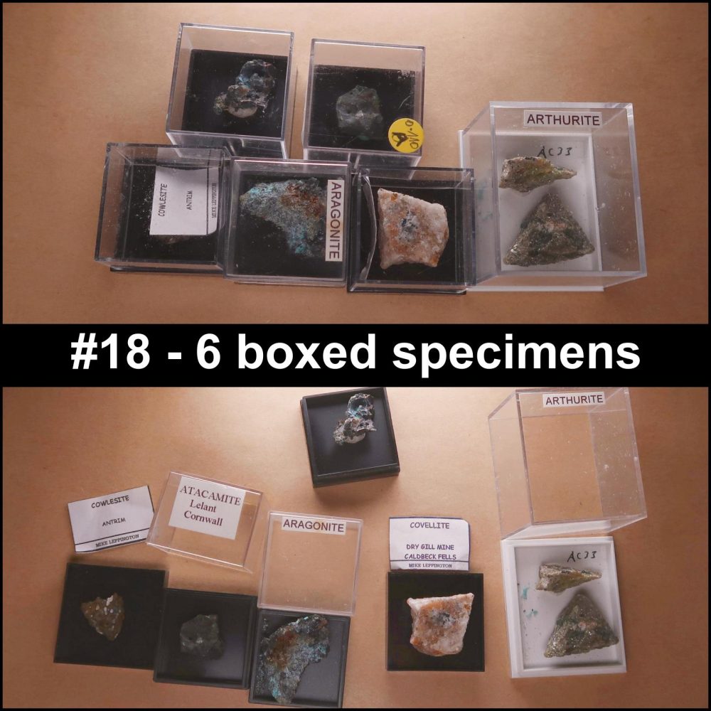 clearance minerals lot 18 collage