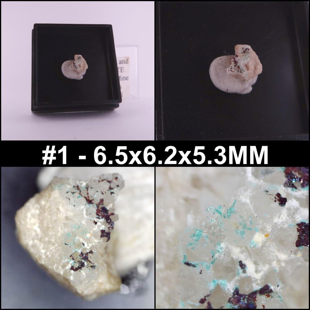 cuprite and copper from phoenix united mine, cornwall